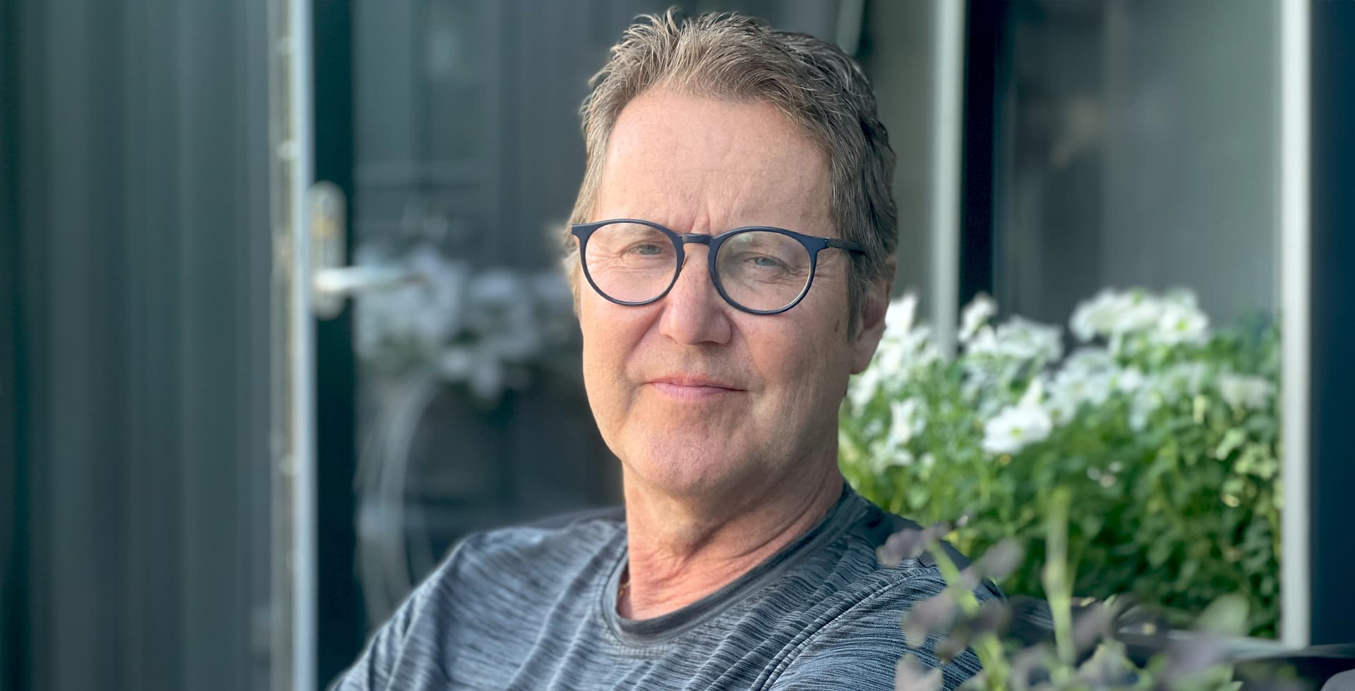 Peter Larsson fick hjärntumören glioblastom. Nu har hans fru Carina startat en insamling hos Hjärnfonden till förmån för forskningen om hjärntumör.