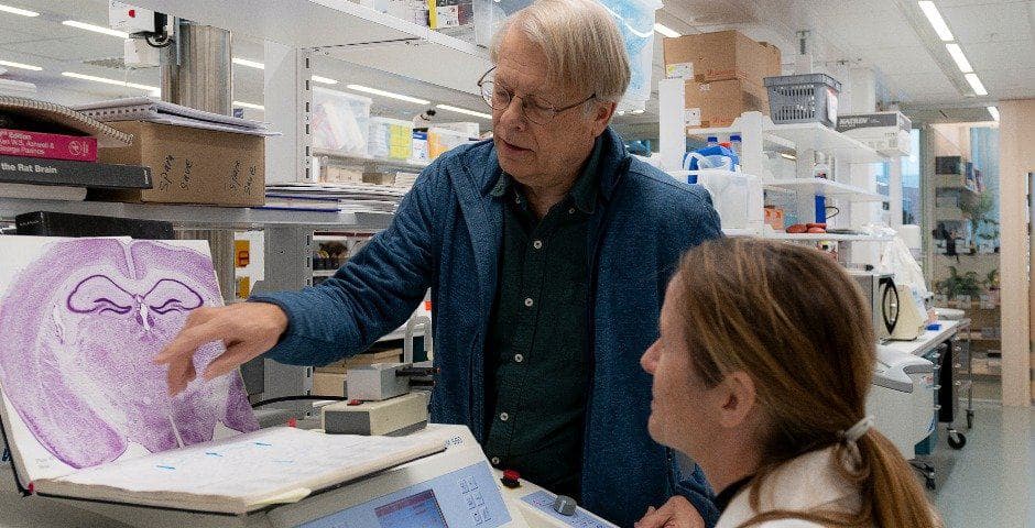 Lars Olson, en av Hjärnfondens grundare och professor i neurobiologi på Karolinska Institutet.