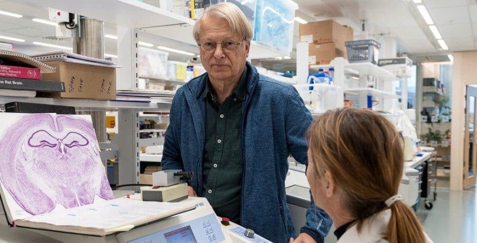 Lars Olson, professor i neurologi på Karolinska Institutet