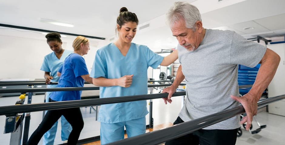 Gångträning vid rehabilitering efter en stroke