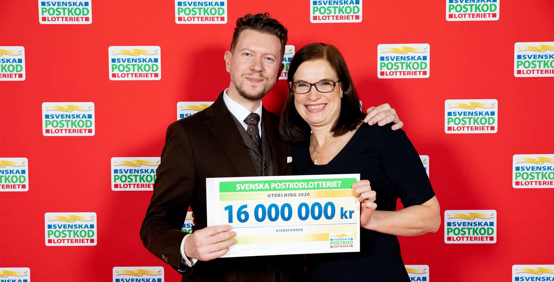 Hjärnfonden får 16 miljoner från Postkodlotteriet