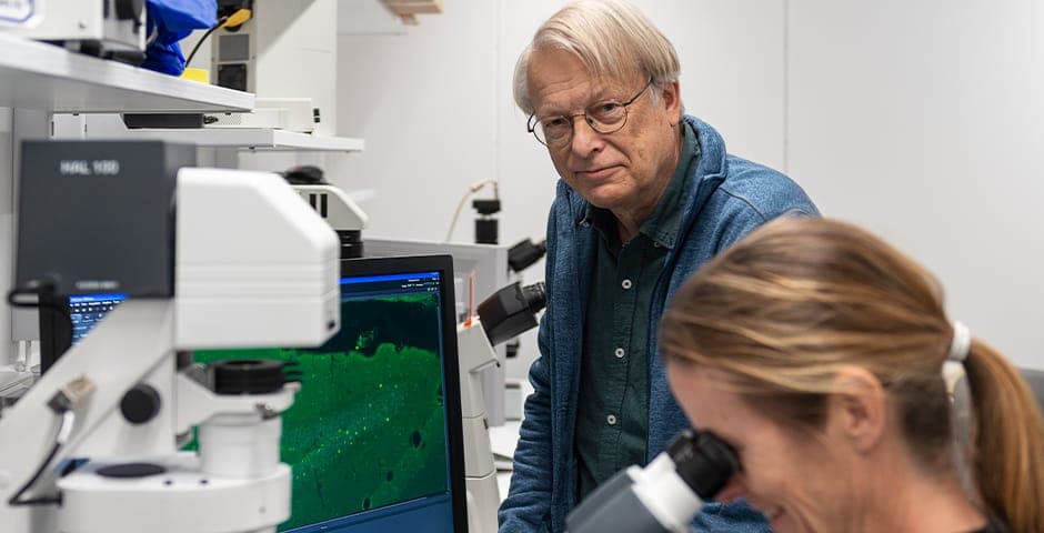 Lars Olson, professor på Karolinska Institutet