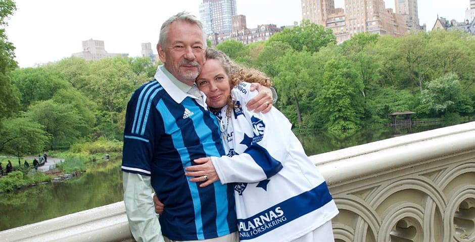 Frank och Annis i New York
