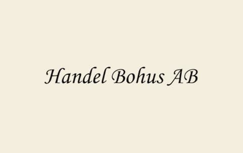 Logotyp Handel Bohus AB.