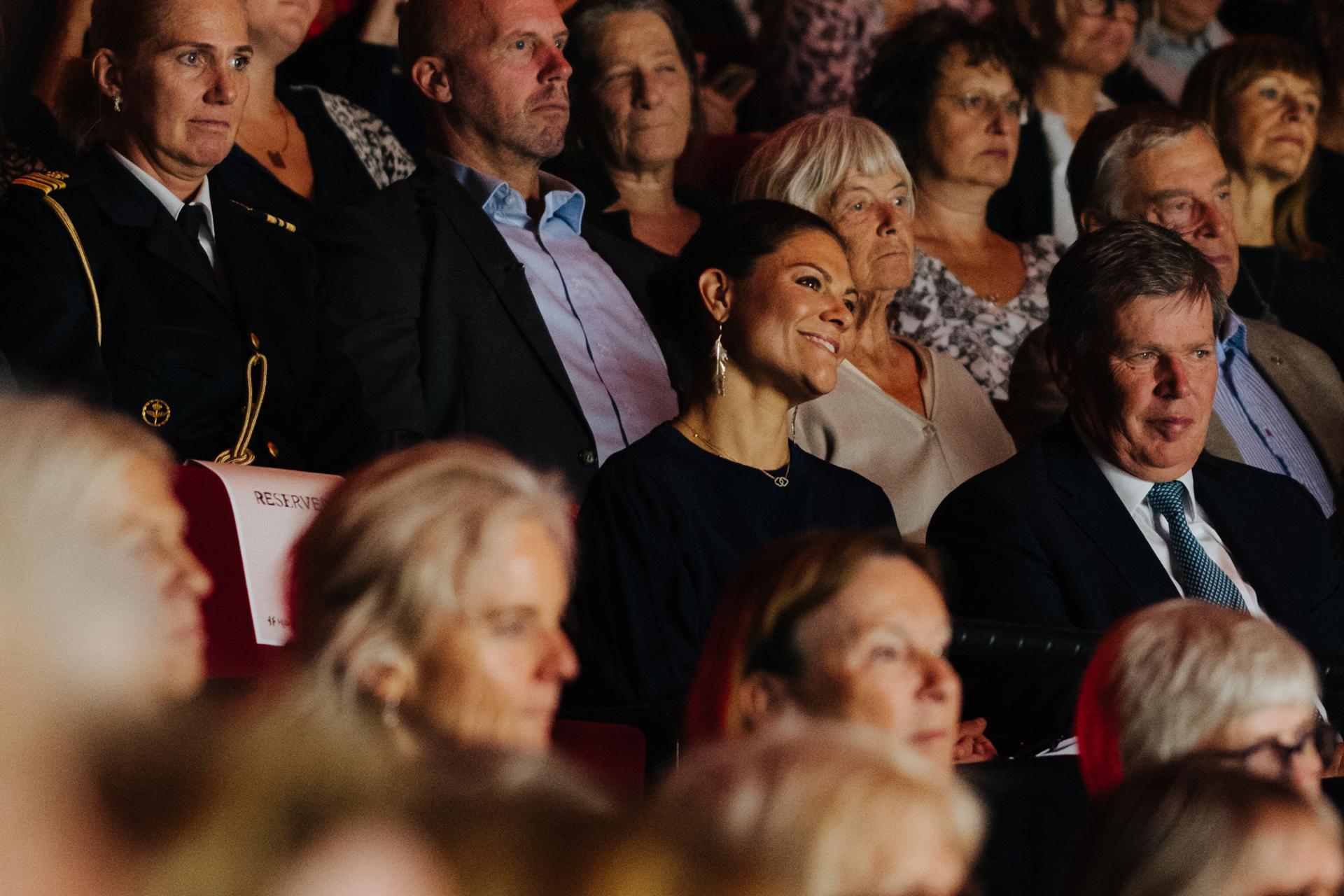 H.K.H. Kronprinsessan Victoria på Hjärnans dag.
