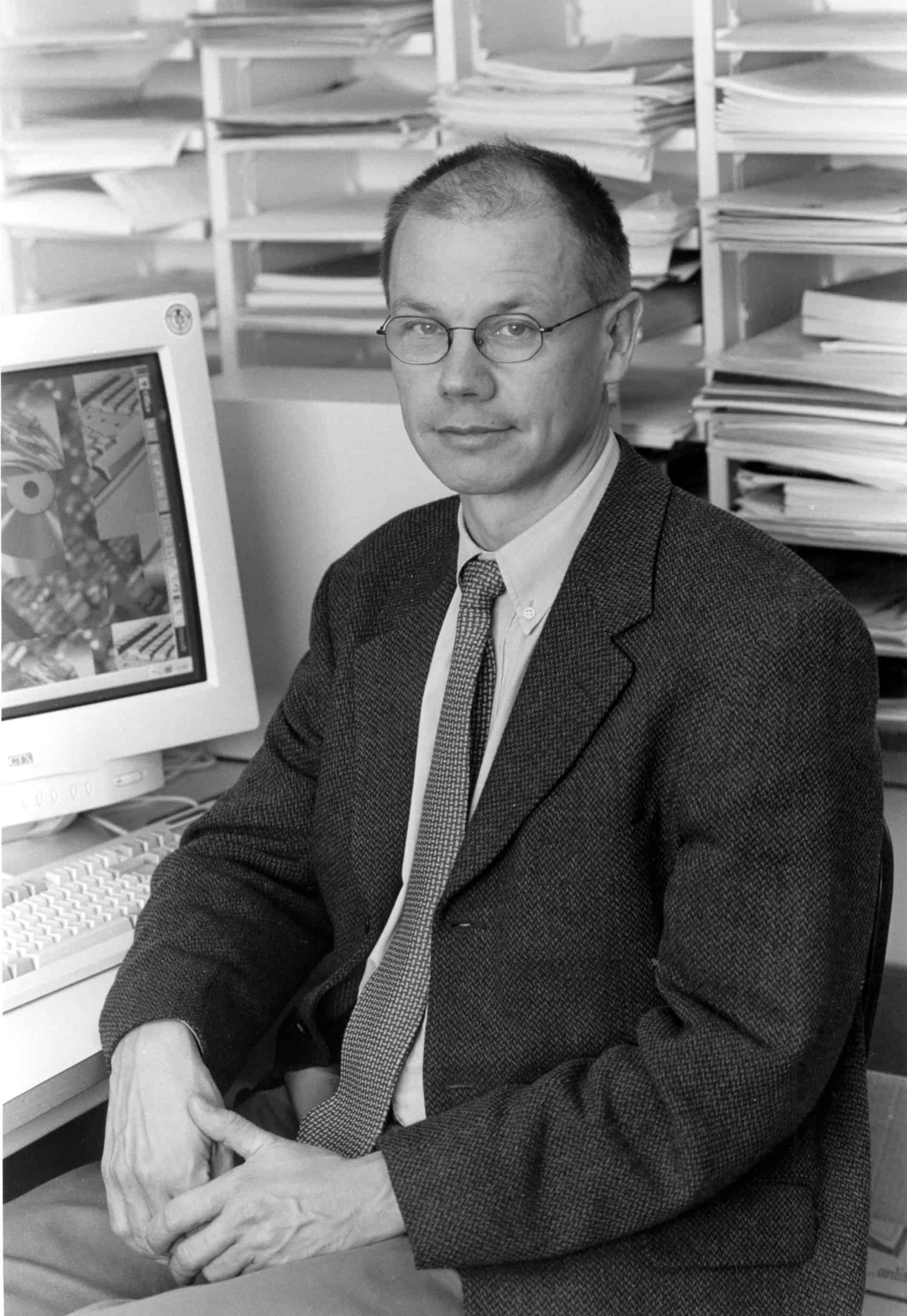 Porträtt av Anders Blomqvist.