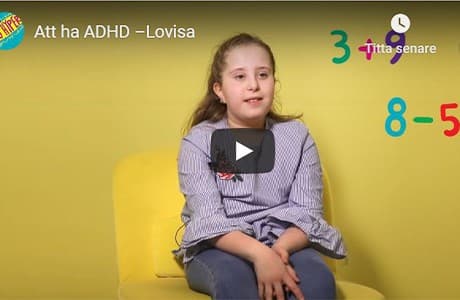 Lovisa berättar hur det är att ha ADHD