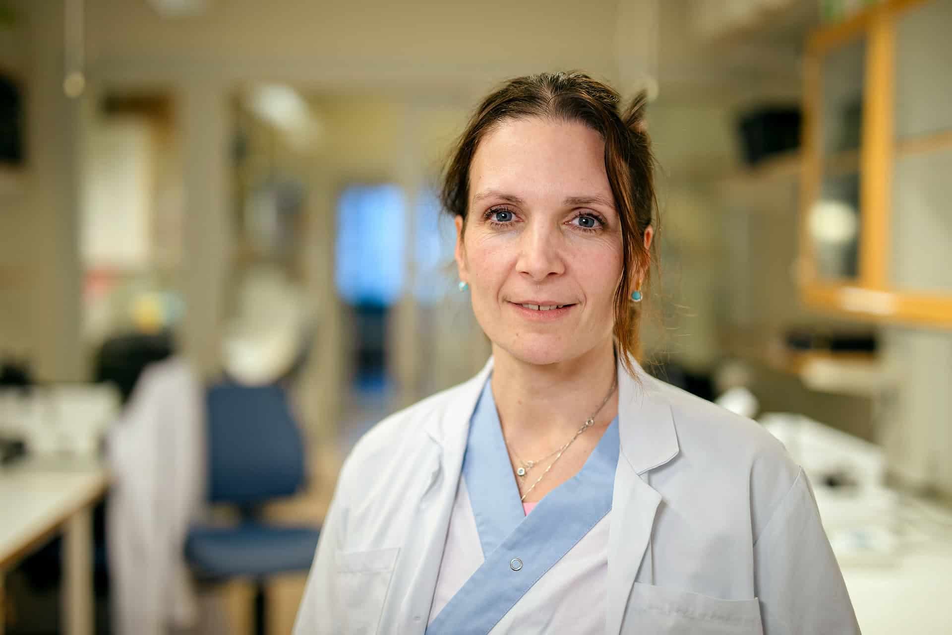 Karin Forsberg neurolog och forskare vid institutionen för klinisk vetenskap, Umeå universitet