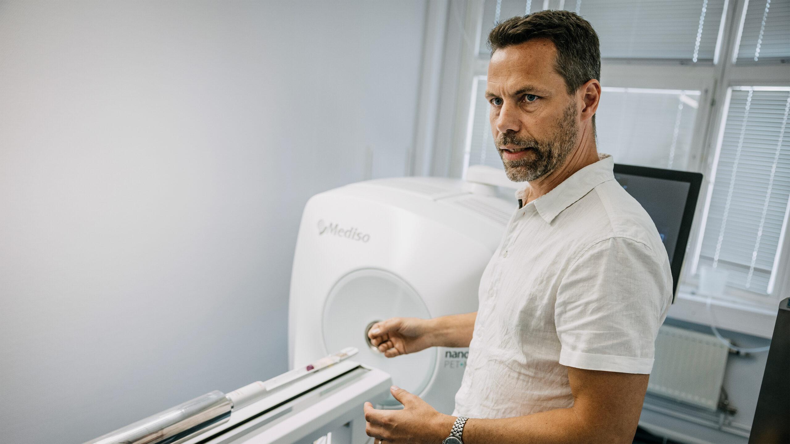 Dag Sehlin vid Nanoscan.
