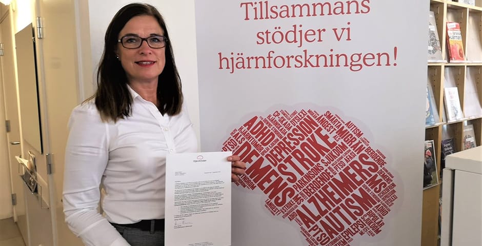 Anna Hemlin, generalsekreterare på Hjärnfonden
