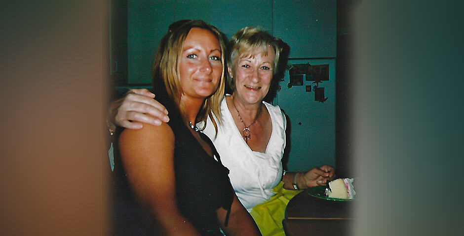 Ann-Helen Mikalsen och hennes mamma