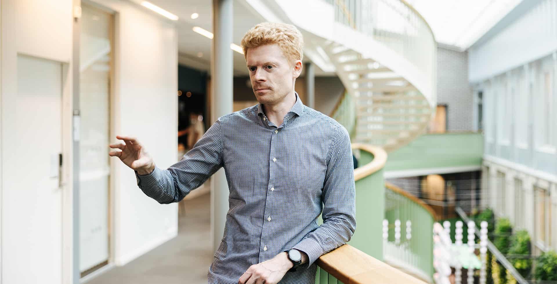 Jonathan Cedernaes har fått stöd från Hjärnfonden för sin sömnforskning under många år. Foto: Juliana Wolf Garcinda.